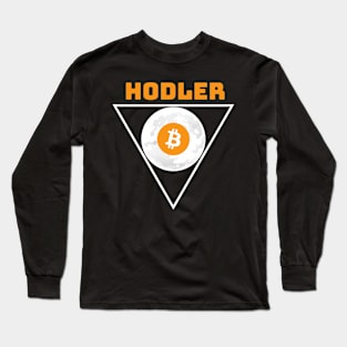 Bitcoin Hodler Long Sleeve T-Shirt